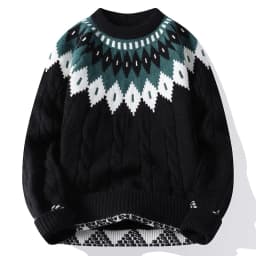 Legible Autumn and Winter Casual Sweaters Men Round Neck Collar Knitted Pullovers Male Loose Sweater Man