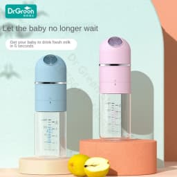 Dr.Green 4S Wide Mouth Bottle Newborn Baby Bottle PPSU 240ml/180ml Sealed isolation Fast milk filling Removable/Washable Bottles