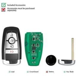 AUTEL Smart Key IKEYFD004AH IKEYFD004AL IKEYFD005AH IKEYFD005AL MAXIIM IKEY Premium Style for Ford Used with KM100 IM508 IM608