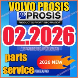 PROSIS Offline 09.2026+Activator for Volvo Parts Catalog & Service Information