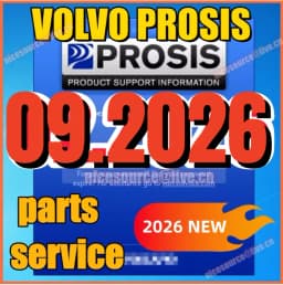 PROSIS Offline 09.2026+Activator for Volvo Parts Catalog & Service Information