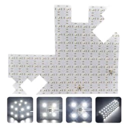 A36T-Flexible LED Sheets 490x245mm DC24V 242LED 28W Panel Sheet Lights for Kitchen Marble Countertop Advertising Backlight