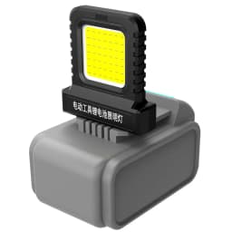 Cordless LED Work Light,21V Battery Powered Work Light Outdoor,Long Lasting Emergency Light,Flashlight,For Camping