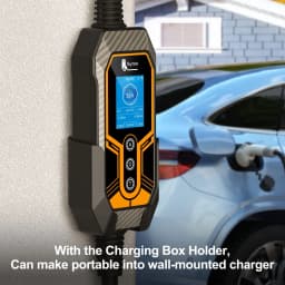 Feyree Fixed Wall Mount for Portable EV Charger Holder High Strength Hook Easy Install EV Charger 7KW 11KW EVSE