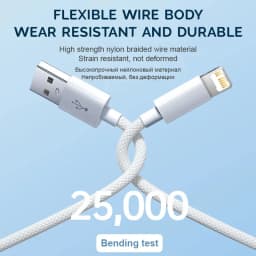 30W Fast Charging USB Cable For iPhone 14 13 12 11 Pro Max 8 7 6 Plus XS X XR Type C Data Line 2M Quick Charge Phone Accessories