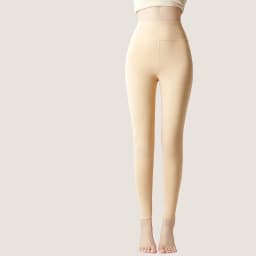 Birdtree, Cashmere Velvet Blend Warm Pants, For Women Plush Thickened lengthened High Waisted Pants With A Bottom Layer B30682QC