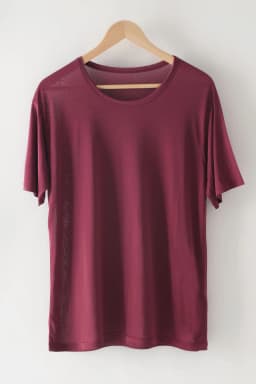 100% Mulberry Silk T-shirt Men Tops Fashion Comfortable Loose Casual Round Neck Cultural Shirt Pure Color Man Silk Pullover