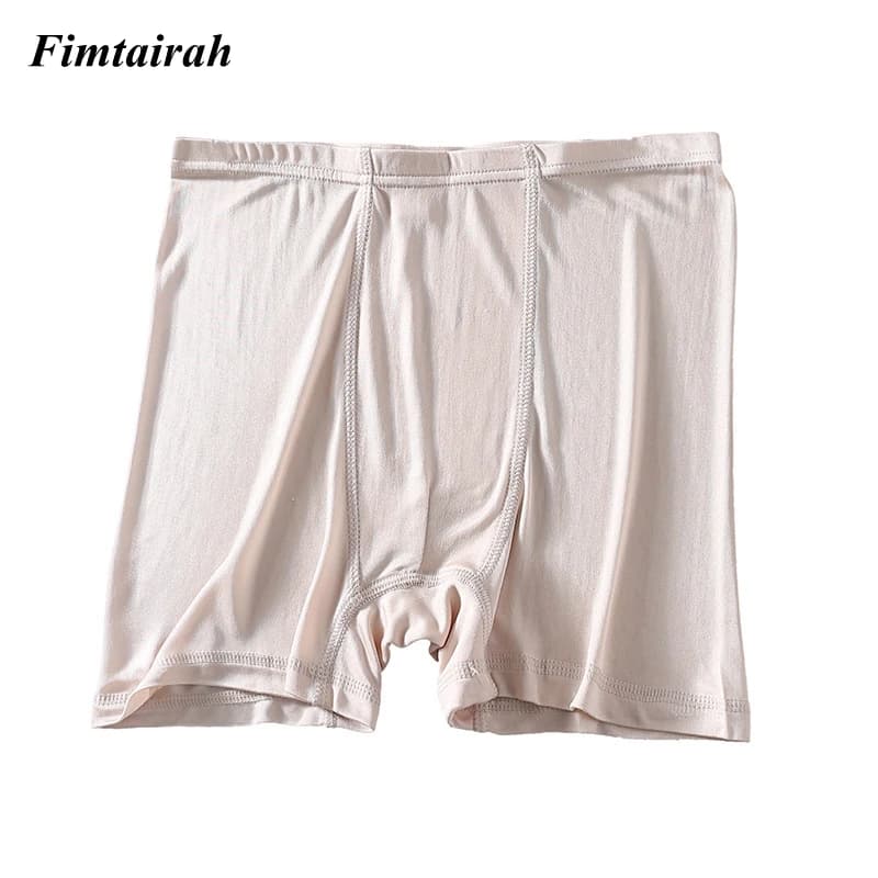6A Mulberry Silk  flat corner pants,  Men's silk flat corner pants, men's mulberry silk underwear, silk knitted shorts,
