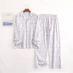 Men's Home Suits Long-sleeved Trousers Suits for Autumn and Winter Pijamas for Men Flannel Plaid Design Pajamas for Men