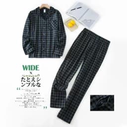 Men's Home Suits Long-sleeved Trousers Suits for Autumn and Winter Pijamas for Men Flannel Plaid Design Pajamas for Men
