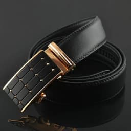Genuine Leather Automatic Men's Belts Luxury Business Strap Belts for Men Designer Belts Male High Quality Fashion Waistband