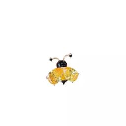 Bee Brooch Korean Style Small Fragrance Crystal Brooch Suit Shirt Backpack Decoration Women's Jewelry Party Birthday Gift 2024