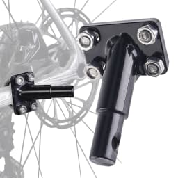 Bike Trailer Attachment Coupler Bicycle Trailer Hitch Bike Cargo Trailer Coupler for Childrens Trailers and Most Bicycles