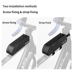 Bike Tube Bag Mountain Road Bike Large Capacity Hard Shell Waterproof Front Handlebar Pack Bike Riding Equipment