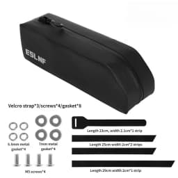 Bike Tube Bag Mountain Road Bike Large Capacity Hard Shell Waterproof Front Handlebar Pack Bike Riding Equipment