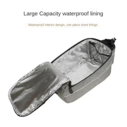 7L Bicycle Carrier Bag Bike Rear Basket Waterproof Pannier Trunk Bags Back Rack Rear Seat Bag Cycling Luggage Shoulder Handbag