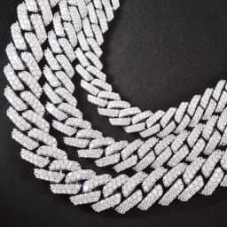 8mm 10mm 12mm Miami Cuban Chain Necklace For Men Women Iced Out Zircon Hip Hop Link Gold Silver Color Fashion Rock Jewelry