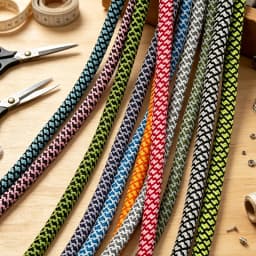 Diameter 5mm,3m/5m/10m Length,for Mobile Phone Pendant Lanyards,Cup,Camera, Earphone Case,Backpack Keychain,DIY Handcrafted Rope