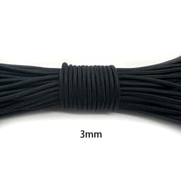 Paracord 1mm/2mm/3mm/4mm/5mm Diameter Parachute Rope Climbing Camping Survival Gear Parachute Rope Bracelet DIY Jewelry Findings