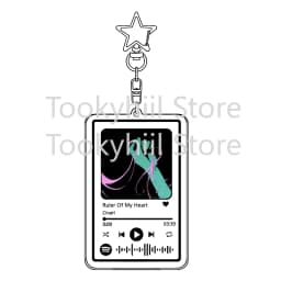 Popular 26 Songs Alien Stage Music Keychain Original Soundtrack LUKA Women Accessory Bag Pendant Playlist Code KeyIng Fans Gift