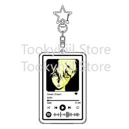 Popular 26 Songs Alien Stage Music Keychain Original Soundtrack LUKA Women Accessory Bag Pendant Playlist Code KeyIng Fans Gift