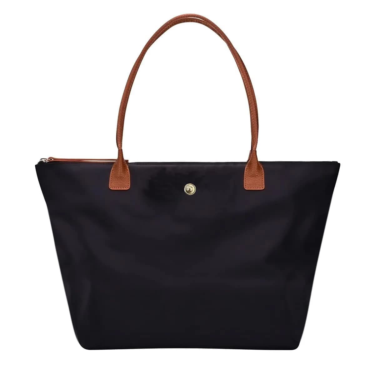 GM LIKKIE Shoulder Bag for Women Nylon Top Handle Foldable Weekend Hobo Handbag