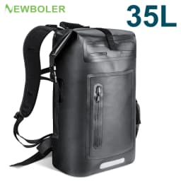 NEWBOLER Large Capacity Swimming Waterproof Backpack, Beach, Drifting, Surfing, Diving, Waterproof Backpack 35L Dry Pack