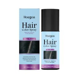 Hair Color Spray Temporary White Hair Dye Washable Non-sticky for Halloween Cosplay Party Costume Makeup Brown Hair Dye Spray