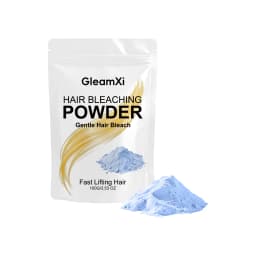 Gleamxi Hair Bleaching Powder Gentle Lifting Salon Home Use Even Lightening Professional DIY Dyeing Toning Hair Color Powder