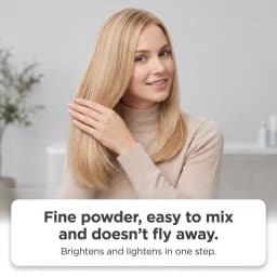 Gleamxi Hair Bleaching Powder Gentle Lifting Salon Home Use Even Lightening Professional DIY Dyeing Toning Hair Color Powder