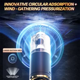 SZUK 2026 New Mini Vacuum Cleaner 780000PA Powerful Cordless Vacuum Cleaner Mini Blower Handheld Portable Car Vacumm Cleaner