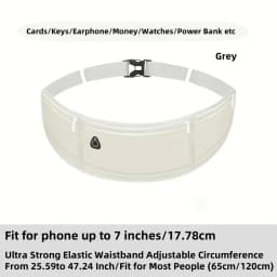 Lightweight Running Waist Bag Casual Belt Cycling Waist Pack Mobile Phone Bag Waterproof Gym Bags Sports Belt Hidden Fitness Bag