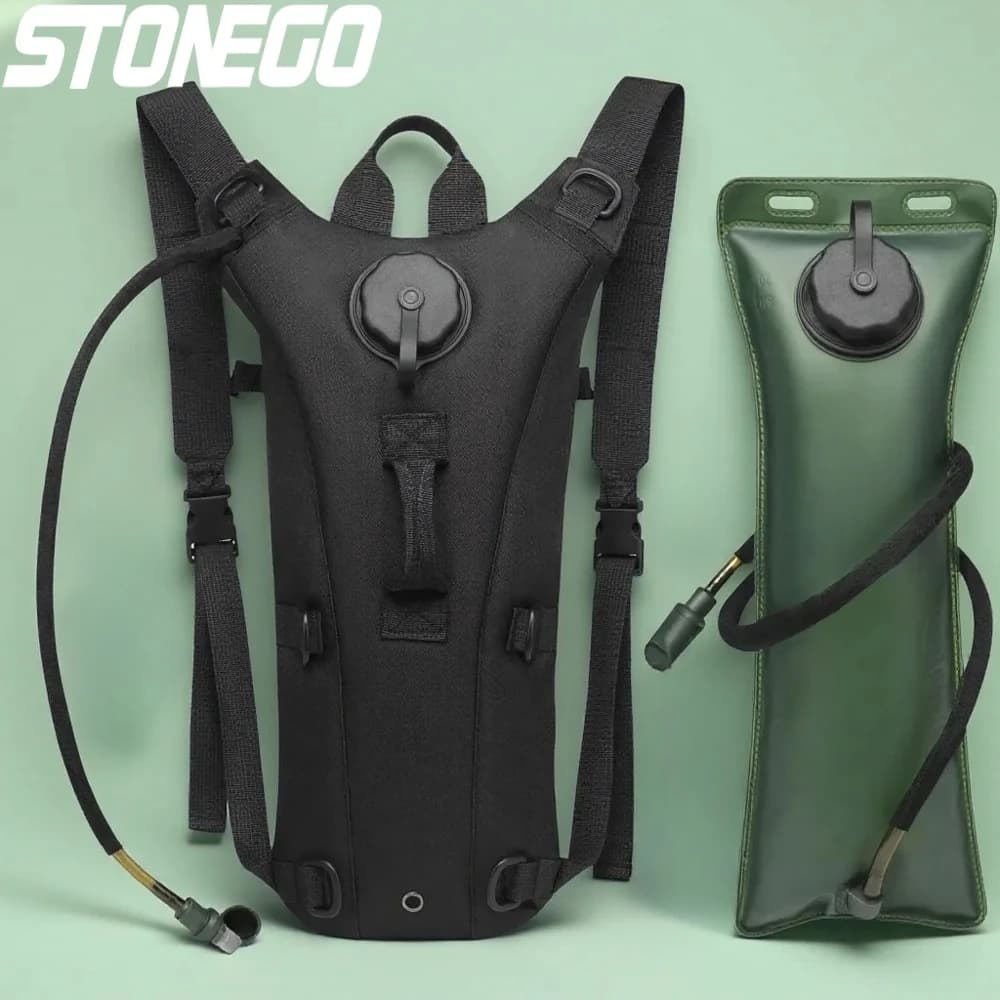 Tactical Water Backpack 3L Military Hydration Bladder Camping Hiking Water Bag Outdoor Sports Gear for Men Women
