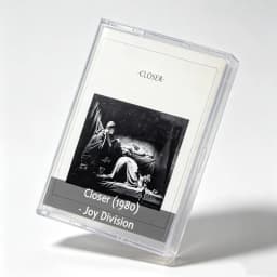 Post Punk Joy Division Bernard Sumner Music Tape Closer Album Atrocity Exhibition Cassettes Cosplay Walkman Car Soundtracks Box