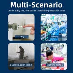 Hot Sales M12-SE Anti-static Silicone Bracelet Men Women Fashion Waterproof Adjustable Winter Human Body Static Eliminator