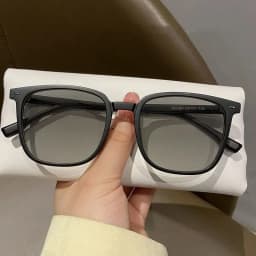 2026 Ultra Light Square Frame Photochromic Anti Radiation Glasses Replaceable Lens for Women Men Sunglasses Eyeglasses Frames