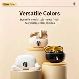 KEBIDUMEI In Ear Bluetooth 6.0 Earphones TWS Wireless Earbuds HiFi Stereo ENC Noise Reduction Headphones Power Display Headsets