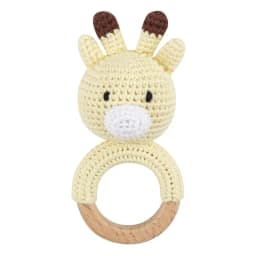 1 Set Baby Stuffed Animal Doll kawaii Panda Plush Toys+Crochet Rattle+Hair Brush+Newborn Swaddle Wrap Baby Birth Shower Gift Box