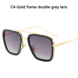 Tony Stark Glasses Men Women Sunglasses Iron man Eyewear Steampunk Sun Glasses Male Goggles