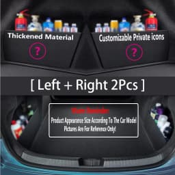 Car Accessories For BMW I4 G26 BEV 2022~2026 2025 24 Trunk Storage Partition Multifunction Storage Auto Interior Parts Organizer