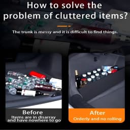Car Accessories For BMW I4 G26 BEV 2022~2026 2025 24 Trunk Storage Partition Multifunction Storage Auto Interior Parts Organizer