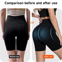 Smart Hip Lifting Shaping EMS Yoga Massage Shorts Micro Current Stimulation Acupoints Slimming Bodybuilding Buttock Trainer