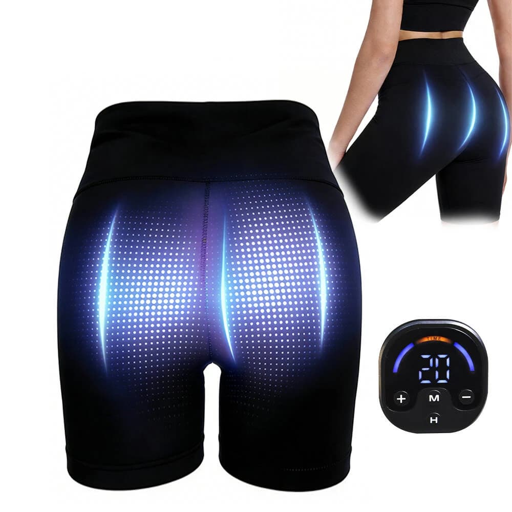 EMS Intelligent Microcurrent Shaping Yoga Massage Shorts Enhance Buttocks Fitness And Plastic Training Reduce Fat Mass Hip Lift