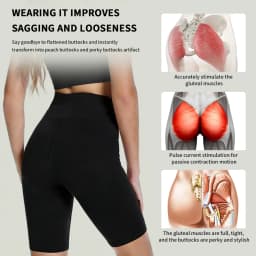 EMS Intelligent Microcurrent Shaping Yoga Massage Shorts Enhance Buttocks Fitness And Plastic Training Reduce Fat Mass Hip Lift