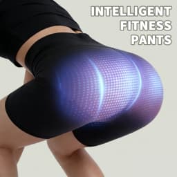 EMS Intelligent Microcurrent Shaping Yoga Massage Shorts Enhance Buttocks Fitness And Plastic Training Reduce Fat Mass Hip Lift
