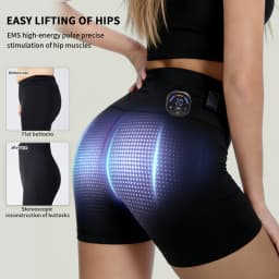 EMS Intelligent Microcurrent Shaping Yoga Massage Shorts Enhance Buttocks Fitness And Plastic Training Reduce Fat Mass Hip Lift