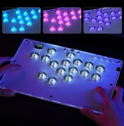 Haute42-COSMOX 20.6mm Keycaps Hitbox Leverless Controller Fighter For Kailh Customized Cross Cap Arcade Mechanical Keycap