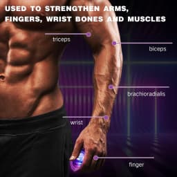 Luxury LED Gyroscopic Power Trainer Ball Autostart Range Gyro Power Wrist Ball Arm Hand Muscle Force Trainer Fitness Equipment