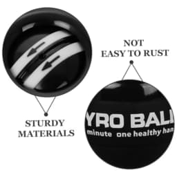 Self Starting Grip Training Ball for Wrists and Fingers, Gyroscope for Exercise and Athlete Stress Reduction