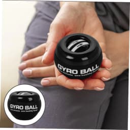 Self Starting Grip Training Ball for Wrists and Fingers, Gyroscope for Exercise and Athlete Stress Reduction